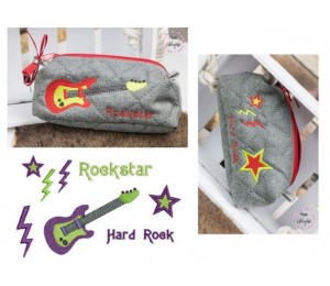 Stickserie - Rockstar Gitarre